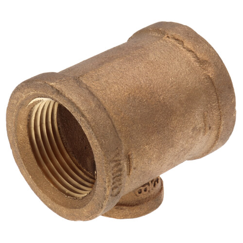 Main product image of 1" x 1" x 3/8" Reducing Brass Tee (Lead Free)