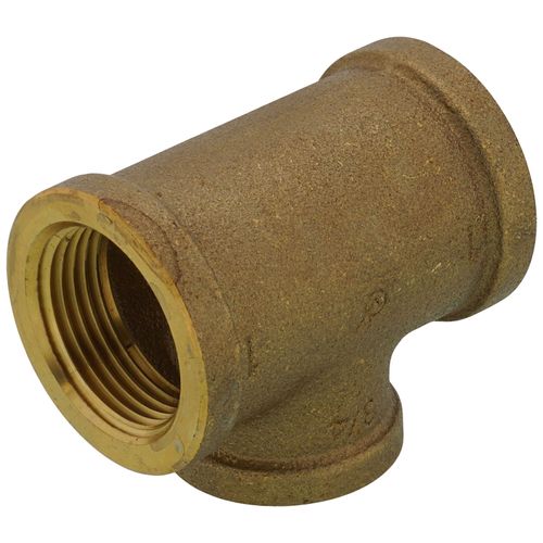 Main product image of 1" x 1" x 3/4" FIP Brass Tee (Lead Free)