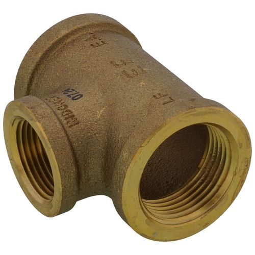 Main product image of 1" x 1" x 3/4" FIP Brass Tee (Lead Free)
