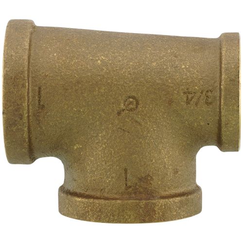 Main product image of 1" x 3/4" x 1" FIP Brass Tee (Lead Free)