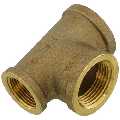 Main product image of 1" x 3/4" x 1" FIP Brass Tee (Lead Free)