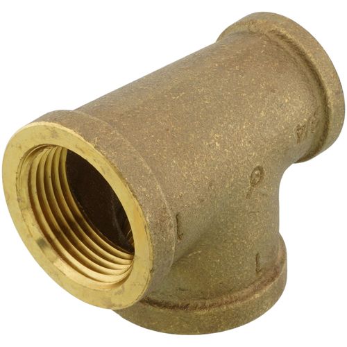Main product image of 1" x 3/4" x 1" FIP Brass Tee (Lead Free)