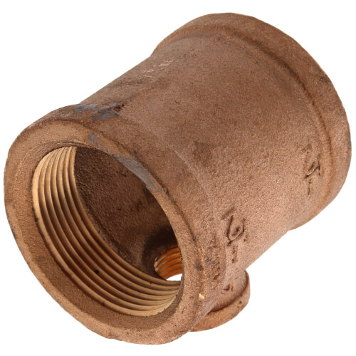 Main product image of 1-1/2" x 1-1/2" x 1/2" FIP Brass Tee (Lead Free)