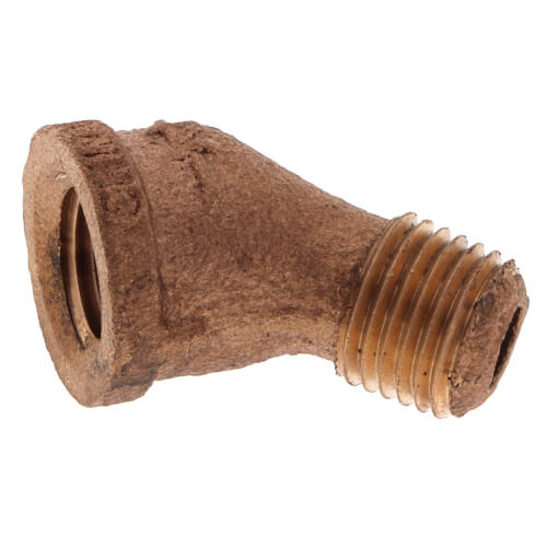 Main product image of 1/4" Brass 45° Street Elbow (Lead Free)