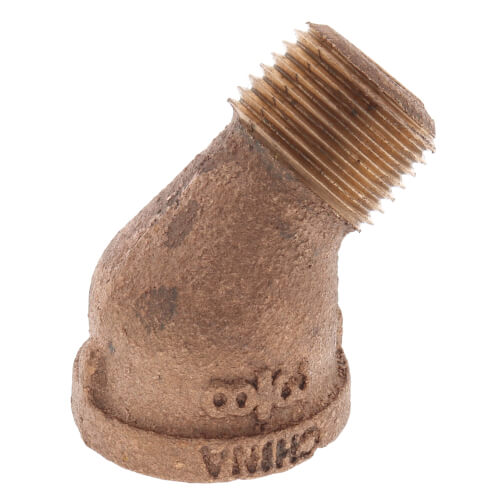 Main product image of 3/8" Brass 45° Street Elbow (Lead Free)