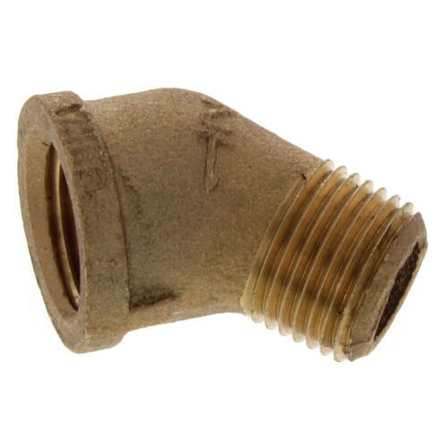 Main product image of 1/2" Brass 45° Street Elbow (Lead Free)