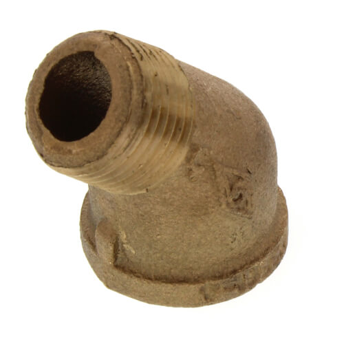 Main product image of 1/2" Brass 45° Street Elbow (Lead Free)