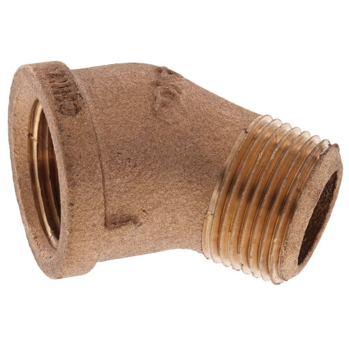 Main product image of 3/4" Brass 45° Street Elbow (Lead Free)
