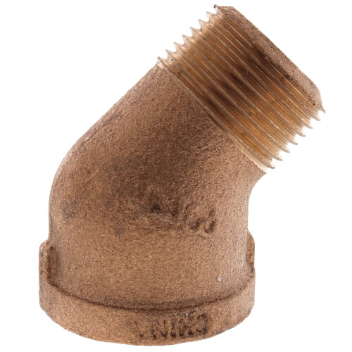 Main product image of 3/4" Brass 45° Street Elbow (Lead Free)