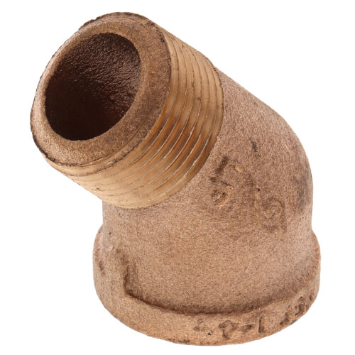 Main product image of 3/4" Brass 45° Street Elbow (Lead Free)