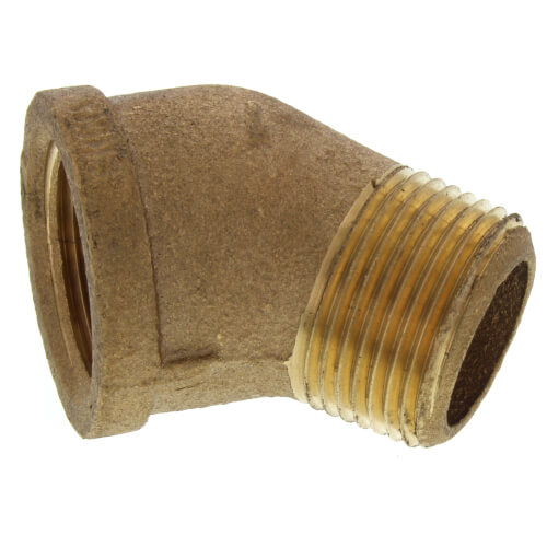 Main product image of 1" Brass 45° Street Elbow (Lead Free)
