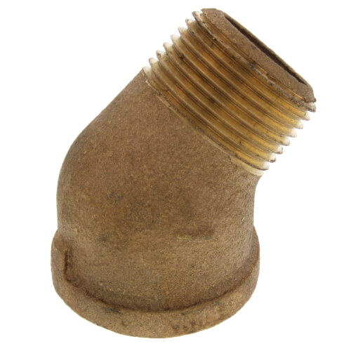Main product image of 1" Brass 45° Street Elbow (Lead Free)