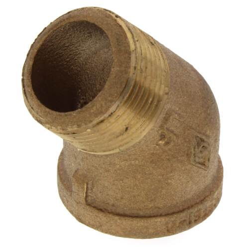 Main product image of 1" Brass 45° Street Elbow (Lead Free)