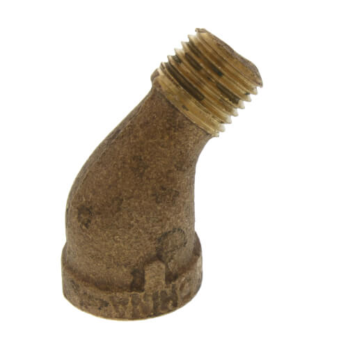 Main product image of 1/4" Brass 45° Street Elbow (Lead Free)