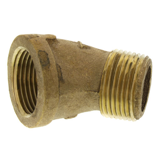Main product image of 1" Brass 45° Street Elbow (Lead Free)