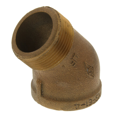 Main product image of 1-1/4" Brass 45° Street Elbow (Lead Free)