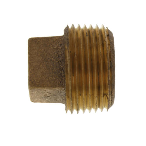 Main product image of 1" Brass Sq Head Plug (Lead Free)