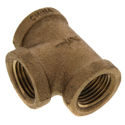 Main product image of 1/2" FIP Brass Tee (Lead Free)