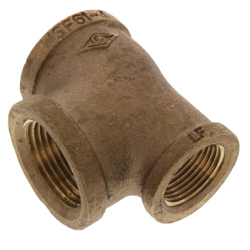 Main product image of 1" x 3/4" x 1" FIP Brass Tee (Lead Free)
