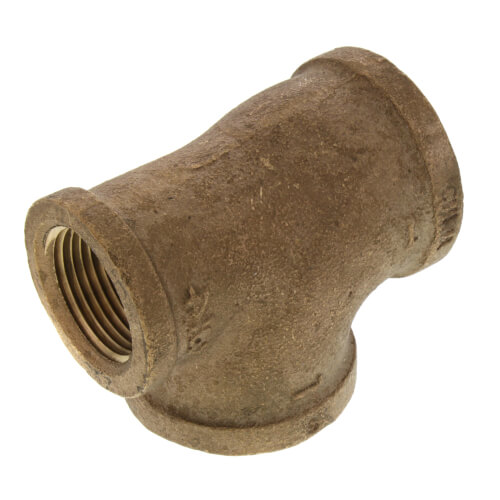 Main product image of 1" x 3/4" x 1" FIP Brass Tee (Lead Free)
