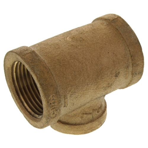 Main product image of 1" x 1" x 3/4" FIP Brass Tee (Lead Free)