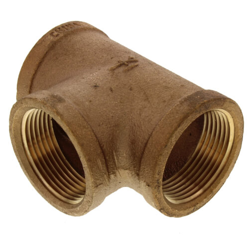 Main product image of 1-1/4" Brass Tee (Lead Free)