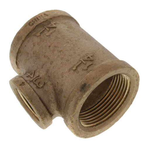Main product image of 1-1/4" x 1-1/4" x 3/4" FIP Brass Tee (Lead Free)