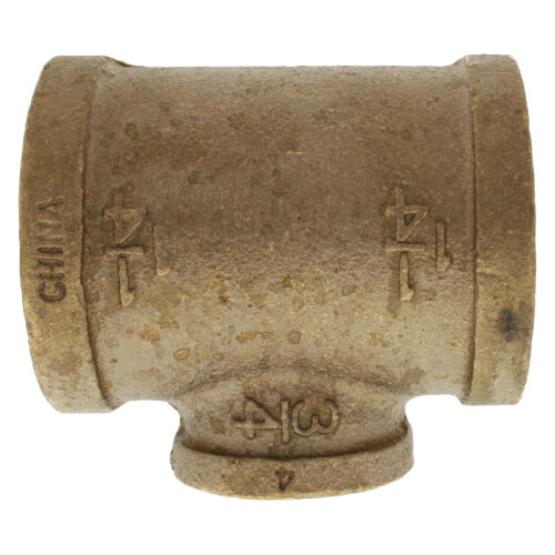 Main product image of 1-1/4" x 1-1/4" x 3/4" FIP Brass Tee (Lead Free)