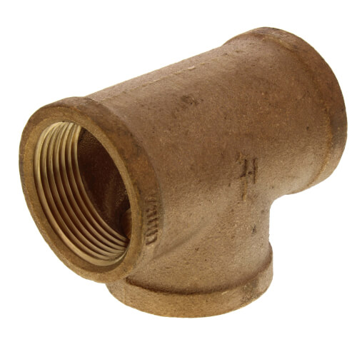 Main product image of 1-1/4" Brass Tee (Lead Free)