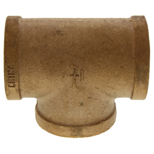 Main product image of 1-1/4" Brass Tee (Lead Free)