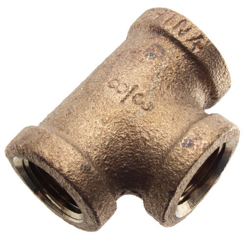 Main product image of 3/8" FIP Brass Tee (Lead Free)