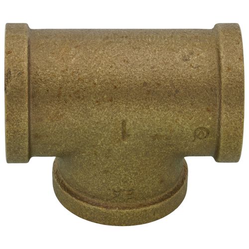 Main product image of 1" FIP Brass Tee (Lead Free)