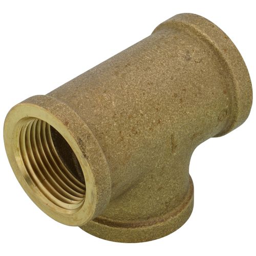 Main product image of 1" FIP Brass Tee (Lead Free)