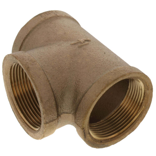 Main product image of 2-1/2" Brass Tee (Lead Free)