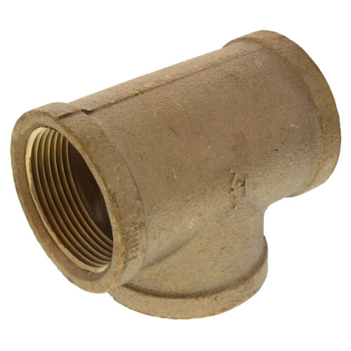 Main product image of 2-1/2" Brass Tee (Lead Free)