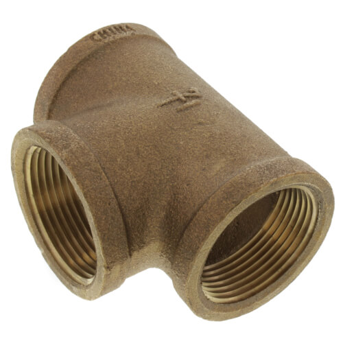 Main product image of 1-1/4" Brass Tee (Lead Free)
