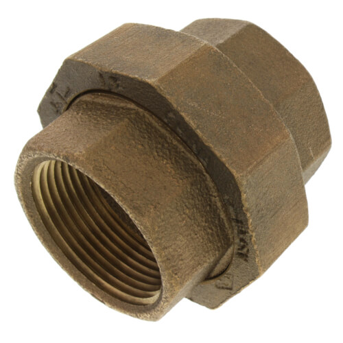Main product image of 1-1/4" FIP Brass Union (Lead Free)