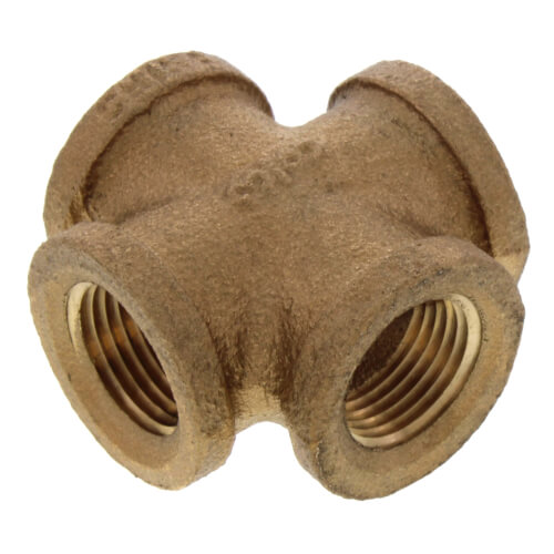 Main product image of 3/8" Brass Cross (Lead Free)