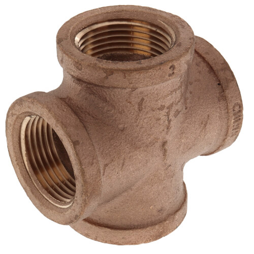 Main product image of 1" Brass Cross (Lead Free)