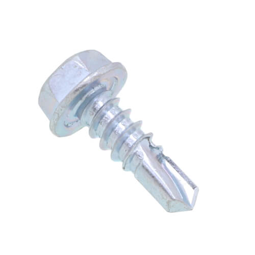 1/2" (Length) x 1/4" (Head Size) Bit Tip Drill & Tap Sheet Metal Screws (1,000 Pack)