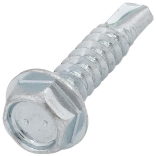 3/4" (Length) x 1/4" (Head Size) Bit Tip Drill & Tap Sheet Metal Screws (500 Pack)