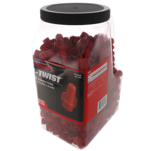 Bt2 500jr Ideal Bt2 500jr Bt2 B Twist™ Wire Connector Red Jar Of 500