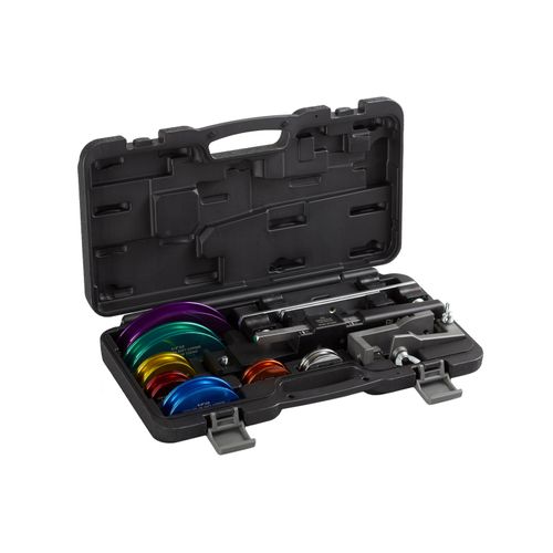 Main product image of BlackMax Premium Ratcheting Tube Bender w/ Reverse Bend and Color Coded Mandrels - (1/4", 5/16", 3/8", 1/2", 5/8", 3/4", 7/8")