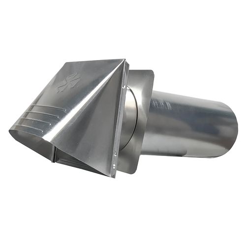 Main product image of 4" AWM320 Aluminium Wide Mouth Hood w/ Flapper