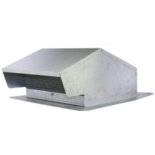Main product image of 6"-8" GRV624 Galanized Roof Cap w/ Flush Tail, Flapper, & Screen