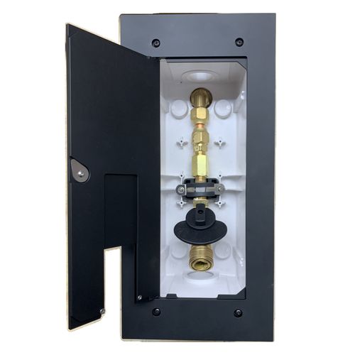 Main product image of Exterior Versatile Gas Plug & Anodized Aluminum Door with 1/2" NPT Inlet x 3/8" Quick Disconnect Outlet
