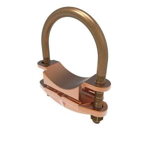 Main product image of Grounding Connector, Cable To Rod Or Pipe, 2/0 Awg (Sol) -250 Kcmil, 2" Pipe, 2"-2-3/8"Rod