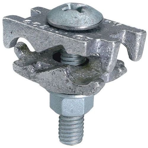 Main product image of 3/8" Bolt, 2 Awg Solid To 2/0 Awg Stranded, Cast Copper Alloy, Cable Tray Grounding Clamp, GC2626CT