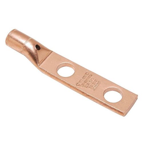 Main product image of Compression Grounding Lug, 500 kcmil Cu, 2-Hole, 1/2" Stud, 1-3/4" Spacing, YGHA342N