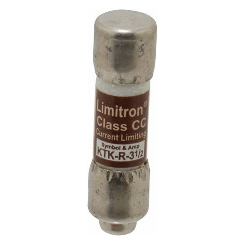 Main product image of Bussmann KTK-R Series 3.5 Amp Fast-Acting Class CC Fuse (600V)